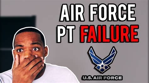 air force pt failure guidance